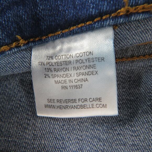 Meritage High Rise Dark Wash Skinny Jeans Size 31 High Waist - Picture 4 of 5